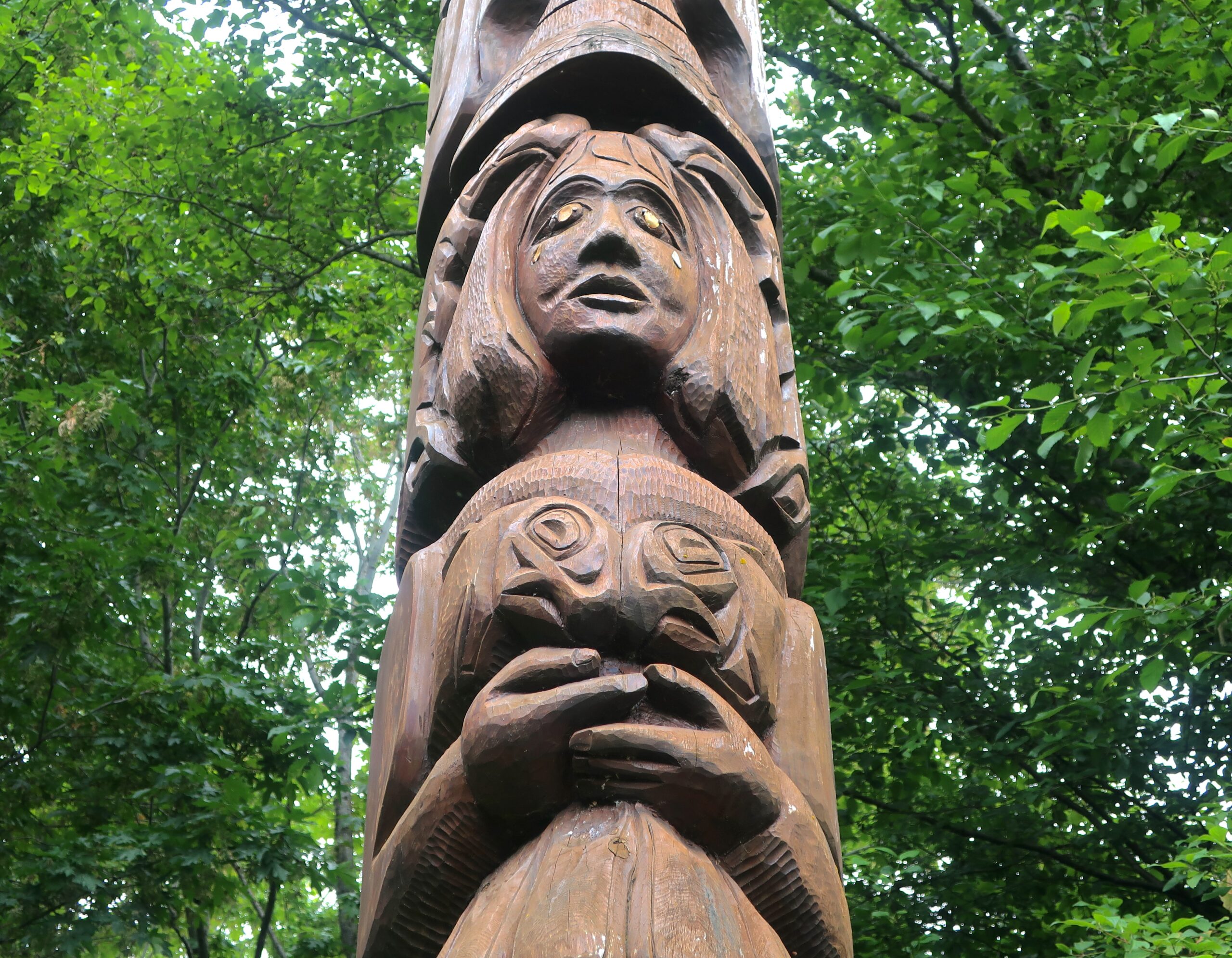 Salmon Woman Pole